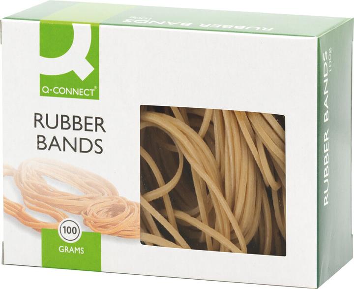 Actual product image Q-Connect elastic bands (150 pcs.)