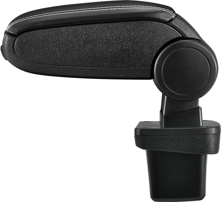 Produktbild Pro-Tec Mittelarmlehne VW Golf 7 mit Staufach Kunstleder Schwarz mit weissen Nähten