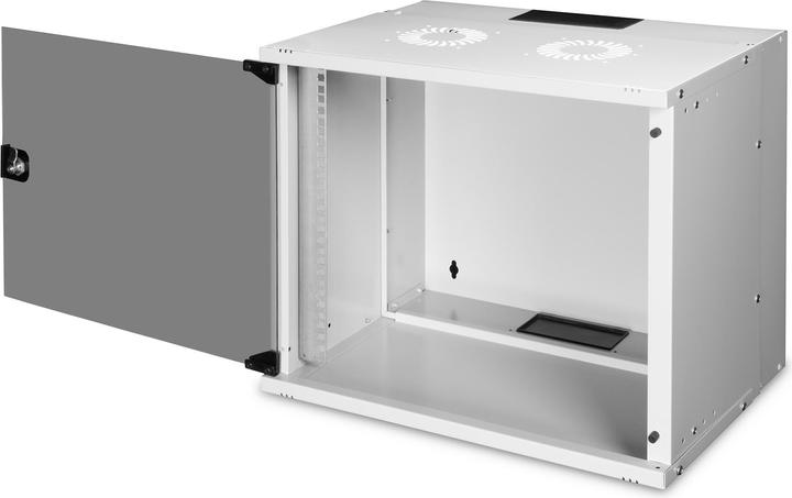 Produktbild Digitus 19" 9HE Wandgehäuse, SOHO PRO 459 x 540 x 400 mm, grau (9 HE, 19 Zoll Rack)
