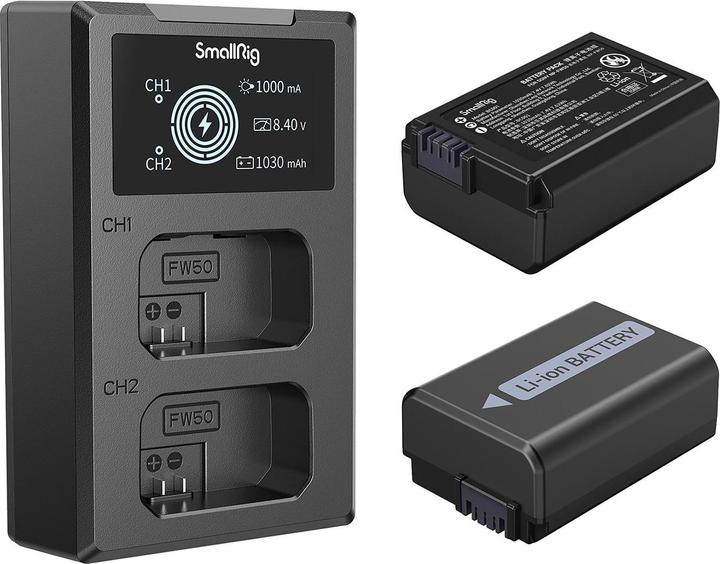 Produktbild SmallRig NP-FW50 Kit 3818 (Akku, Ladegerät)