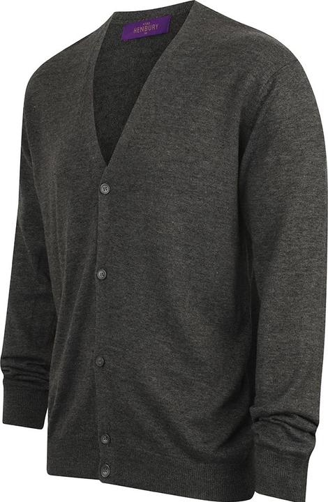 Produktbild Henbury FeinstrickStrickjacke mit VAusschnitt (S)