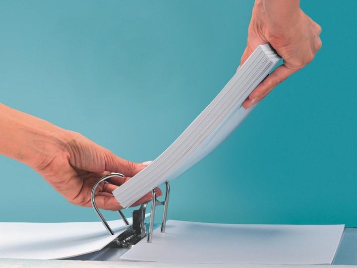 Immagine prodotto Leitz Cartella in marmo Cloud, 180 gradi, DIN A4, 52 mm, dorso verde, copertina in cartone, esterno m (A4, 52 mm, 1 Pezzo/i)