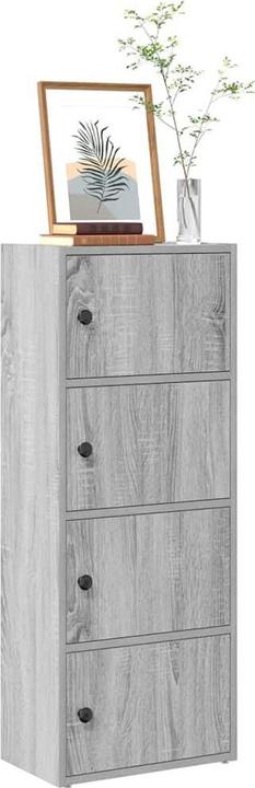 Actual product image VidaXL Bookcase Grey Sonoma 40x24x102 cm Wood-based bookcase