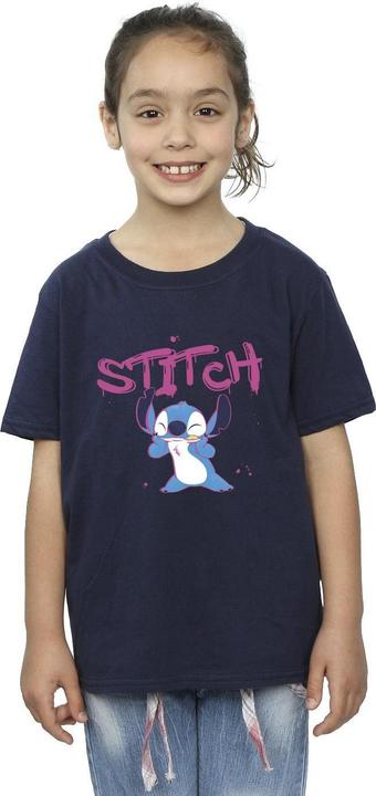 Immagine prodotto Disney Lilo And Stitch Graffiti Maglietta Ragazze (128)