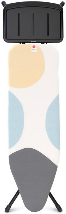 Produktbild Brabantia Bügeltisch Spring Bubbles mit Dampfstationsablage (124 x 38 cm)