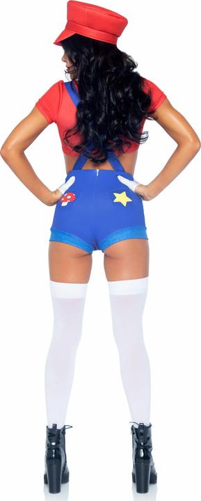 Image du produit Leg Avenue Sexy Kostãoem Mario Bros Rouge/Bleu M (M)