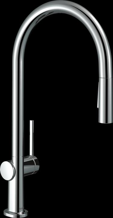 hansgrohe HG single lever sink mixer 210 TALIS M pull-out spray chrome