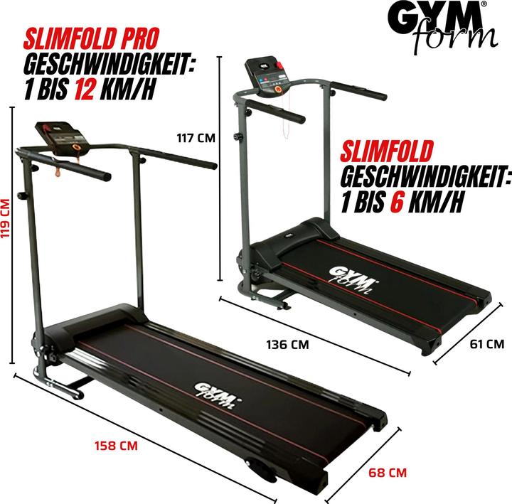 Immagine prodotto Gymform Slim Fold Treadmill PRO