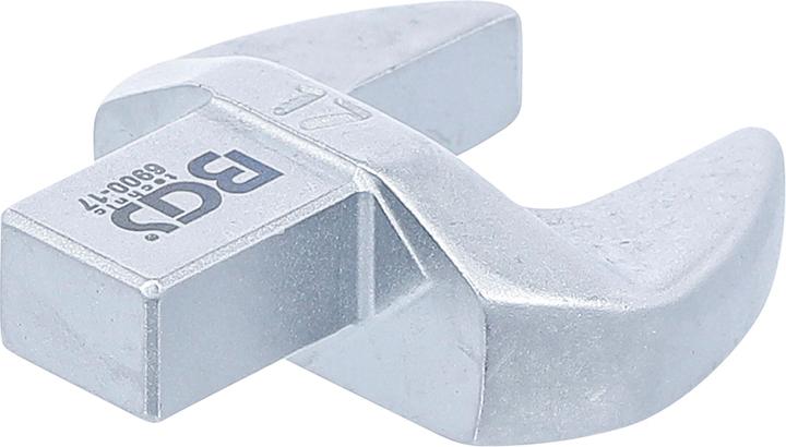 Actual product image BGS Open-End Push Fit Spanner 17 mm Square Size 9 x 12 mm (17 mm)