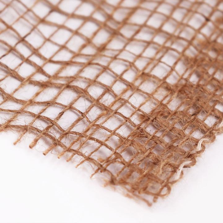 Actual product image Aquagart 80m x 1m Jutegewebe 105g/m² Jutematte Gartenjute Jute Stoff Sackleinen Juteband