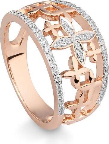 Produktbild Breuning RING - BRILL. 0,313 Ct. H/si (61, 750/18 K Gold)
