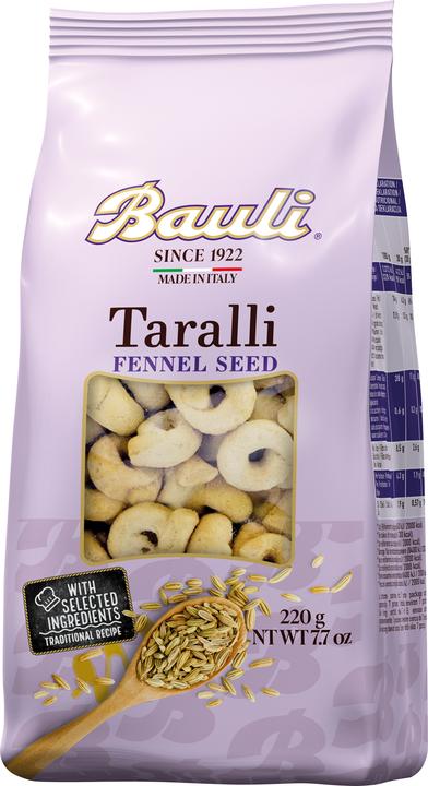 Actual product image Bauli Taralli fennel seeds (225 g)