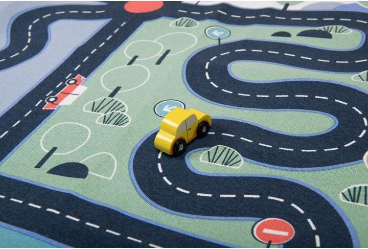 Produktbild Moulin Roty Spiel Teppich, Avenue du Moulin (150 x 100 cm)