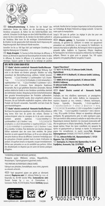 Immagine prodotto Glade Ricarica di tappi profumati Vanilla Blossom