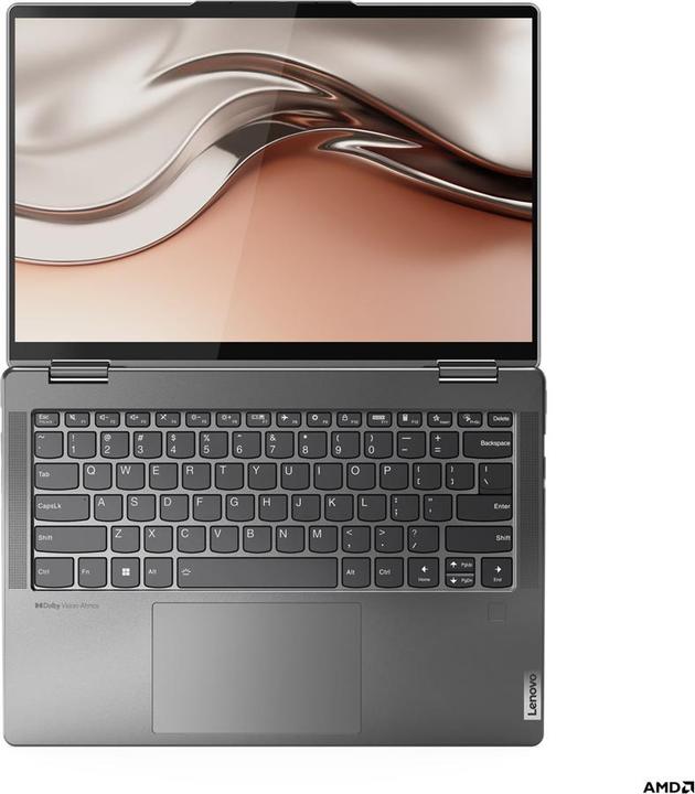 Produktbild Lenovo Yoga 7 82QF0046GE - 14-inch 2.8K OLED Touch, Ryzen 5 6600U, 16GB RAM, 512GB SSD, Digit (14", AMD Ryzen 5 6600U, 16 GB, 512 GB, DE)
