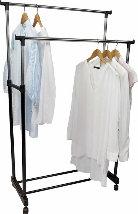 Produktbild Homeline Doppel-Kleiderständer verstellbar