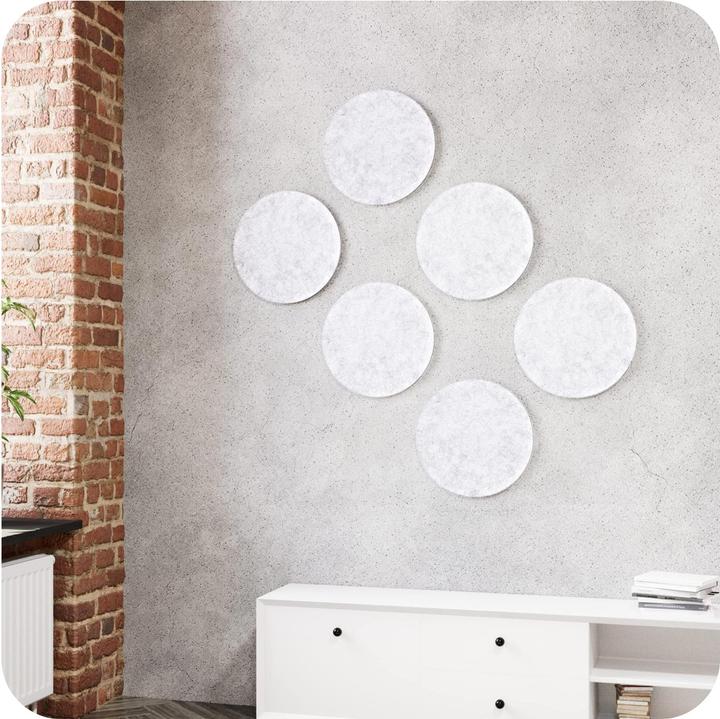 Immagine prodotto Vilz Assorbitore acustico, grigio marmo - 6 pezzi (6 pz.)