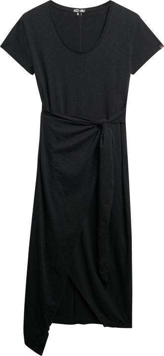 Produktbild Superdry SLUB MIDI WRAP DRESS Dames Jurk (16)