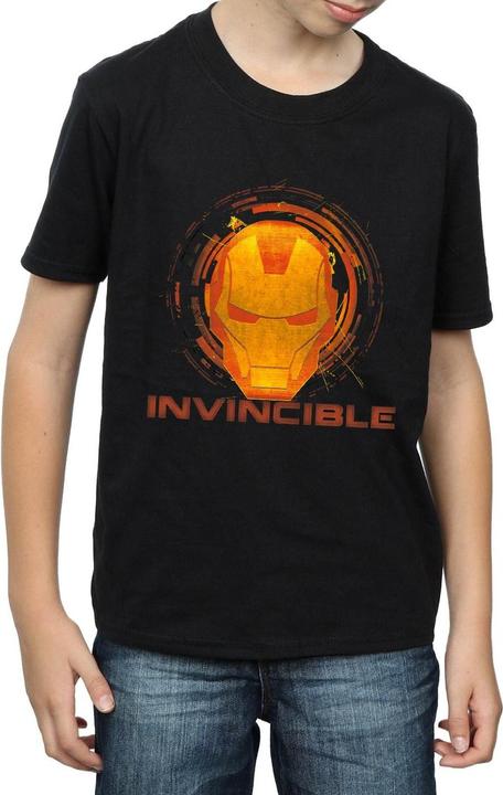 Actual product image Boys Iron Man Invincible T-Shirt (140, 146)