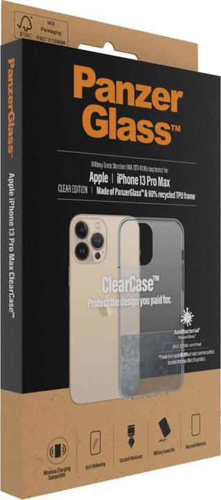 Immagine prodotto PanzerGlass 0314 Copertura protettiva del telefono cellulare trasparente (Apple iPhone 13 Pro Max)