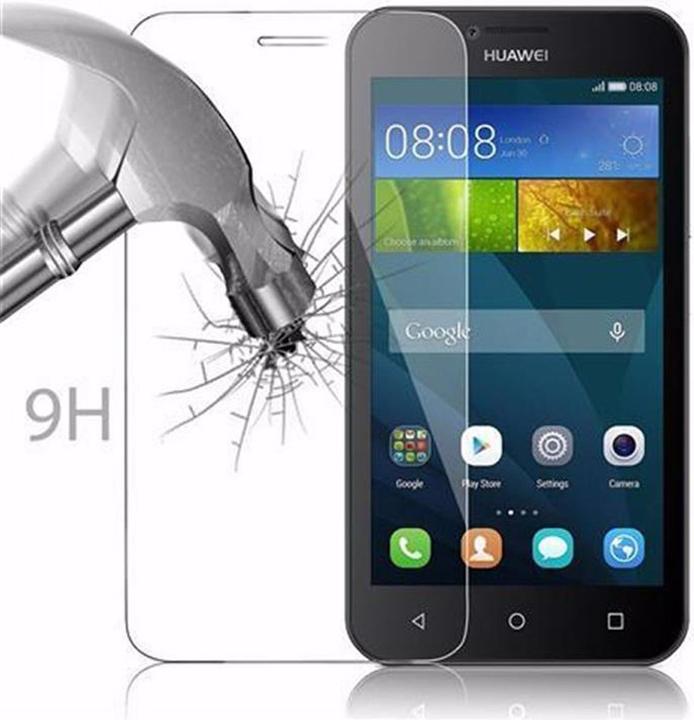 Actual product image Cadorabo display protection glass (1 Piece, Huawei Y5, Huawei Y5C, Huawei Ascend Y541, Huawei Ascend Y540, Huawei Ascend Y520)