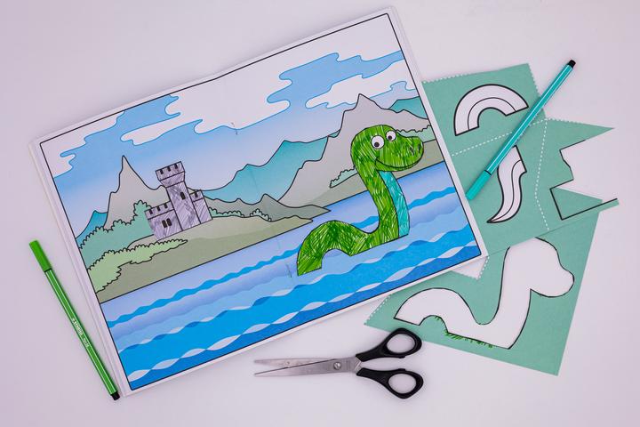 Produktbild Wir basteln! - Malen, Ausschneiden, Kleben - Drachen (Deutsch, Loewe Kreativ, Norbert Pautner, 2022)