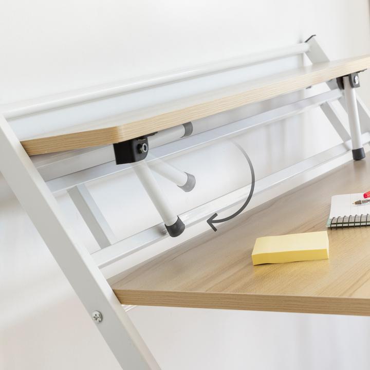 Immagine prodotto InnovaGoods Scrivania trasparente con ripiano Tablezy