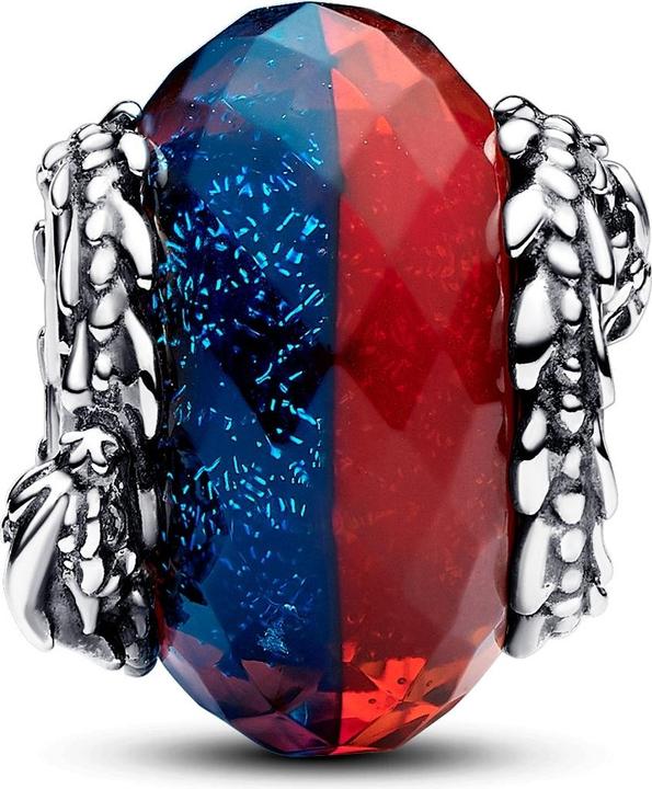 Produktbild Pandora Game of Thrones Eis & Feuer Drachen Doppeltes Murano Glas Charm (Murano-Glas)