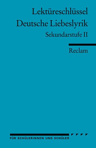 Immagine prodotto Deutsche Liebeslyrik (Tedesco, 2008)