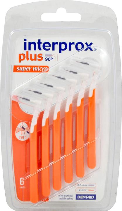 Interprox plus super micro orange Interdentalbürst, 6 St ZBU (6 x)