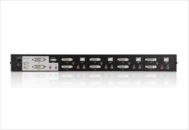 Actual product image Aten 4-Port USB DVI Dual-Link Dual Display/Audio