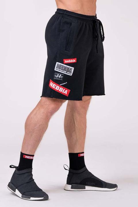 Nebbia Boys Shorts 178 Black (L)