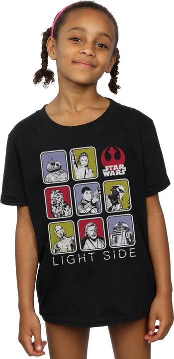 Immagine prodotto Star Wars The Last Jedi Multi Character Maglietta Ragazze (128)