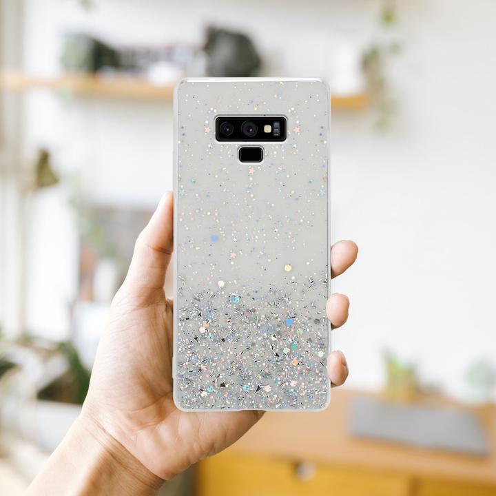 Image du produit Cadorabo Couverture TPU paillettes scintillantes (Samsung Galaxy Note 9)