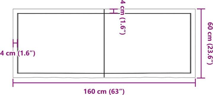 Produktbild VidaXL Emerald (160 x 60 x 6 cm)