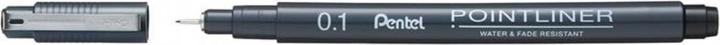 Image du produit Pentel PentelArts Fineliner permanent Pointliner, noir, 0,1 mm (Noir, 1 x)