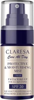 Claresa All Day Protective & Moisturising Mist With Spf20, 50ml (Sonnenspray, SPF 20, 50 ml)