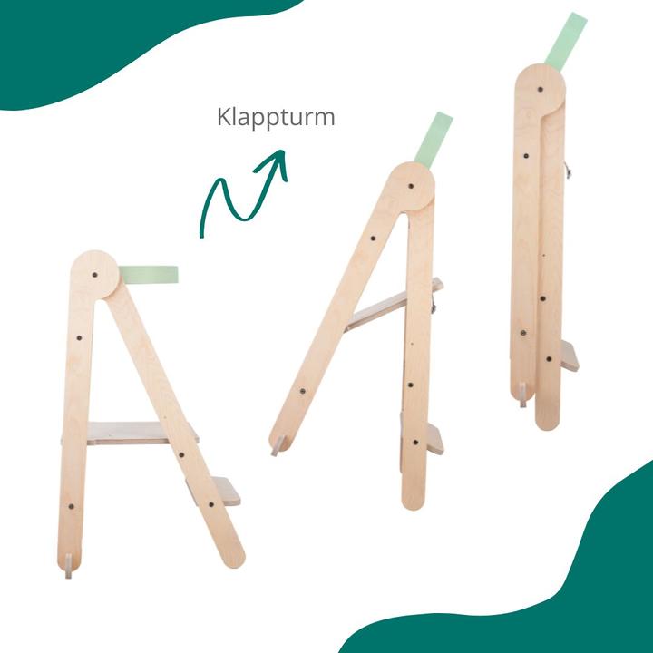 Produktbild MamaToyz Zusammenklappbarer Lernturm