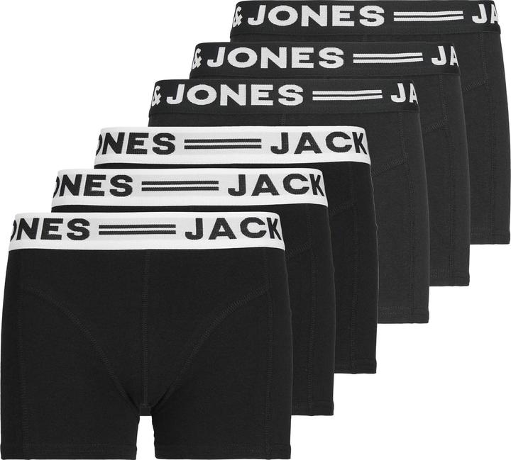 Actual product image Jack & Jones Sense Trunks 6 Pack Jnr Noos (128, pack of 6)