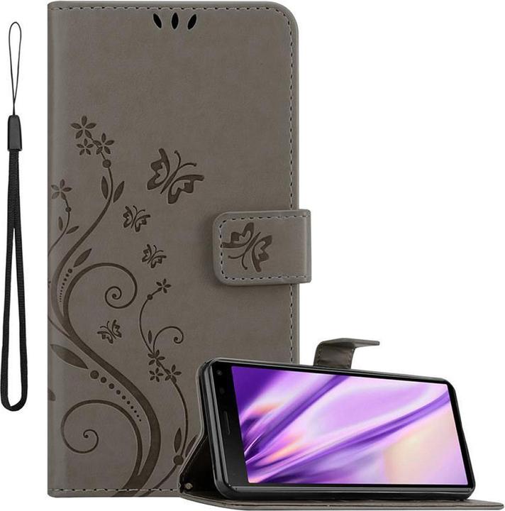 Actual product image Cadorabo Flower Book Cover (Sony Xperia 8)