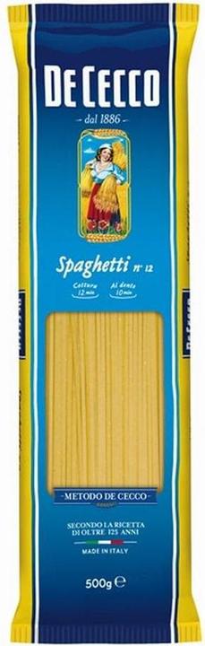 Actual product image De Cecco Spaghetti no. 12 (500 g)