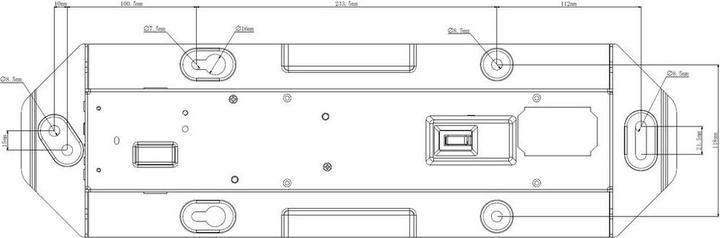 Produktbild myWall Motorisierter & klappbarer Deckenhalter für Flachbildschirme (Decke, 70", 35 kg)