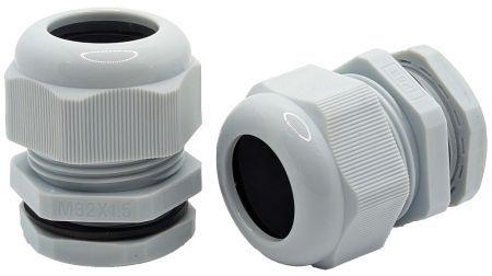 Actual product image Tecline Kabelverschraubungen metrisch, IP68, grau, M32 x 1,5 VPE: 10 Stück