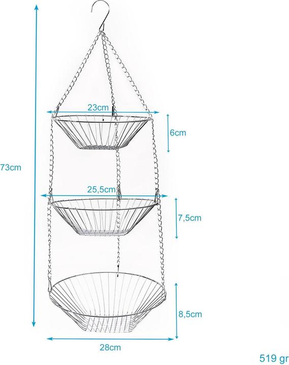 Produktbild Intirilife Küchenampel (28 cm)