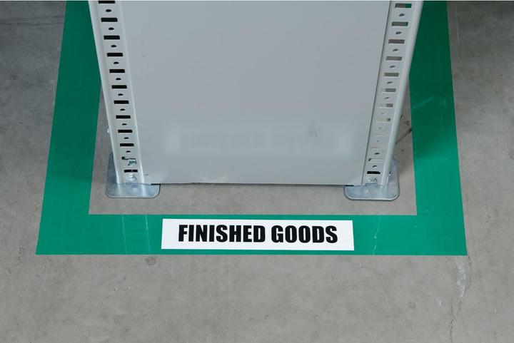Productafbeelding Brady B-514, ToughStripe, vloermarkeringstape, polyester, groen, 76,2 mm x 30 m (76.20 mm)