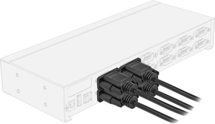 Produktbild Delock Anschlusskabel RS-232 DB9, m-m 3 m (3 m, Industriekabel)