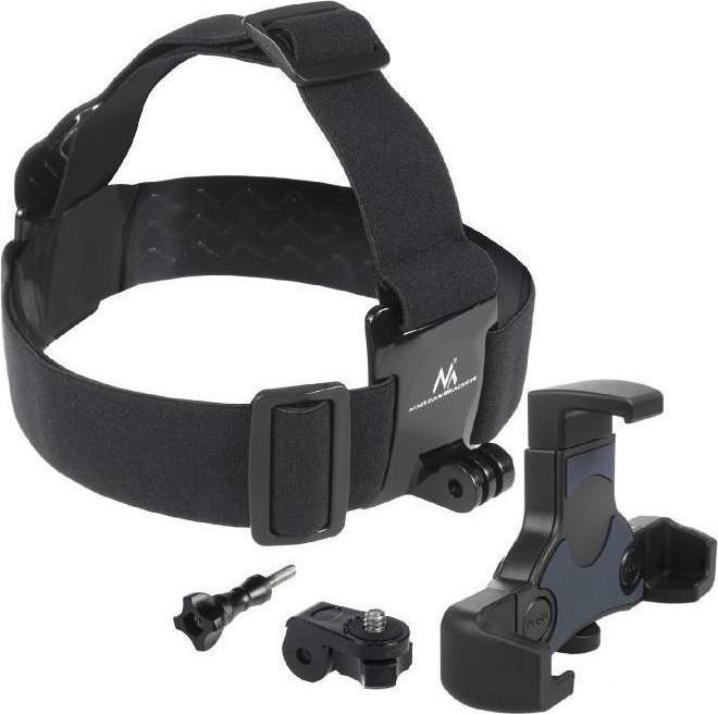 Actual product image Maclean Sports headband for mobile, camera, GoPro MC-448, rotatable