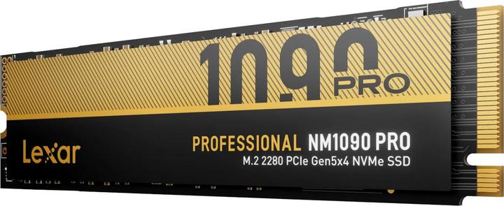 Actual product image Lexar SSD 4TB NM1090 Pro M.2 2280 NVMe PCIe 5.0 intern retail (4000 GB, M.2 2280)