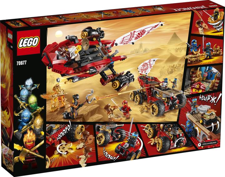 Image du produit LEGO Le Q.G des ninjas (70677, LEGO Ninjago)