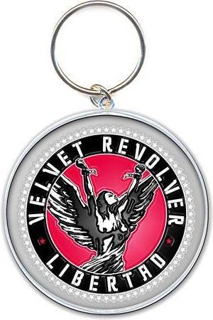 Actual product image Velvet Revolver Circle Logo Enamel Keyring